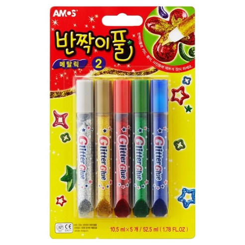아모스 반짝이풀, 메탈릭, 1개