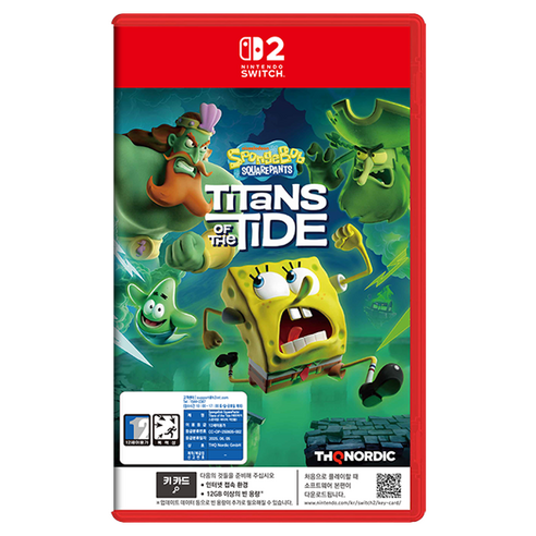 닌텐도 Switch 2 네모바지 스폰지밥 바다의 거인들