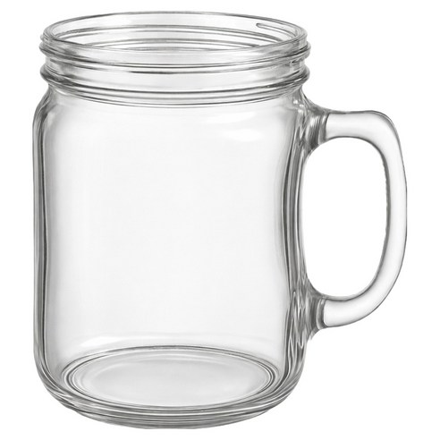 발룬피니 다용도 손잡이형 유리 드링크병, 1개, 500ml