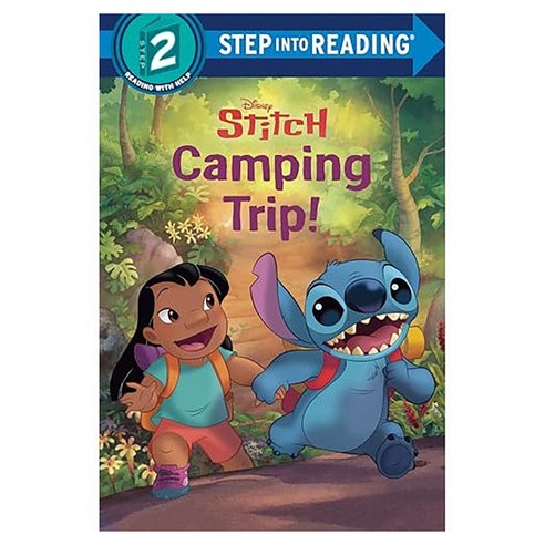 Step into Reading 2 : Disney Stitch Camping Trip!, 반양장