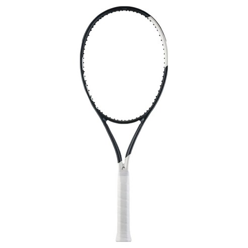 헤드 스피드 PRO 2026 테니스 라켓 2그립 언스트렁, 블랙 + 화이트, 1개, 232006-U20