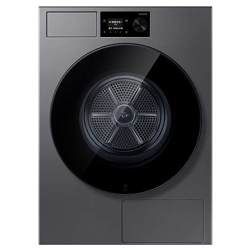 삼성전자 LCD 71.7mm 다이얼 Bespoke AI 건조기 20kg 방문설치, 다크스틸, DV80H20DDS