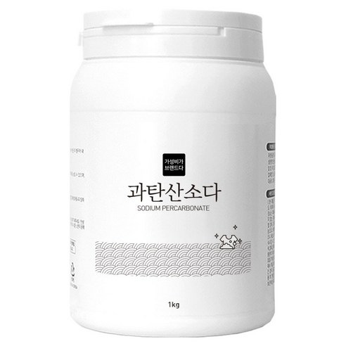 가성비가브랜드다 과탄산소다 표백제 용기형, 1개, 1kg