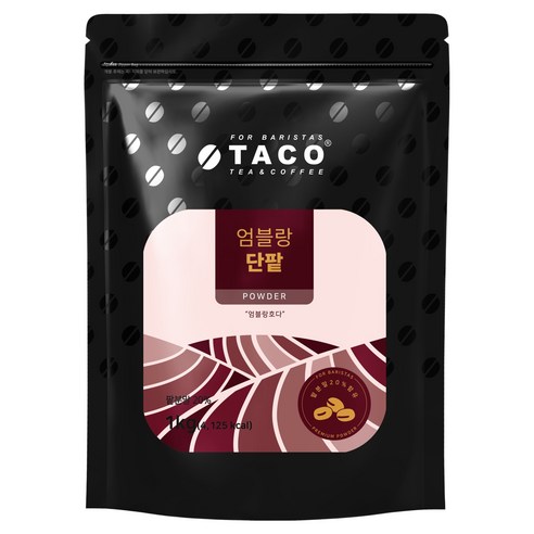 타코 엄블랑 단팥 파우더, 1kg, 1개입, 1개
