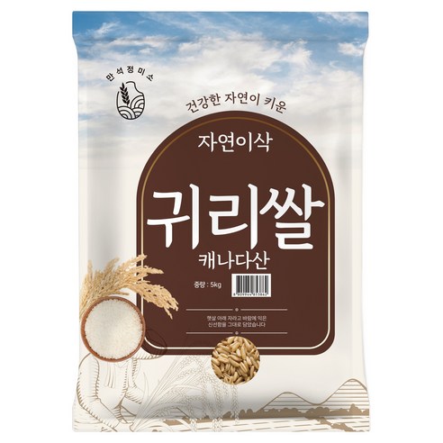 자연이삭 귀리쌀, 5kg, 1개