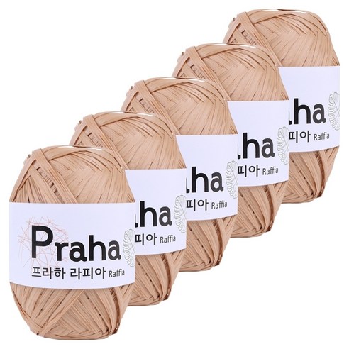 마마니트 프라하 뜨개실, 06 베이지, 5개
