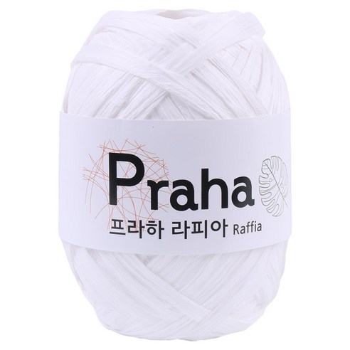 마마니트 프라하 뜨개실, 34 화이트, 1개