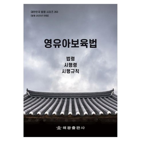 영유아보육법 : 법령 시행령 시행규칙, 페이퍼북