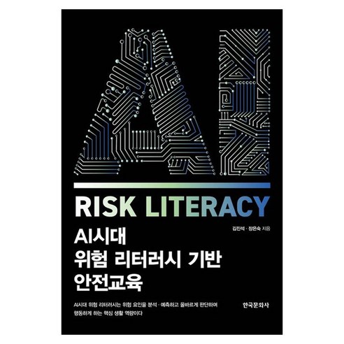 AI시대 위험 리터러시 기반 안전교육, 한국문화사, 김진석, 페이퍼북
