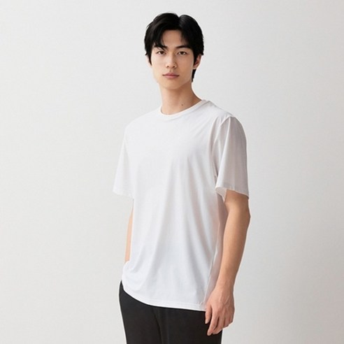 스파오 남성용 ACTIVE 쿨 트리코트 티셔츠 SPGMG37CS1