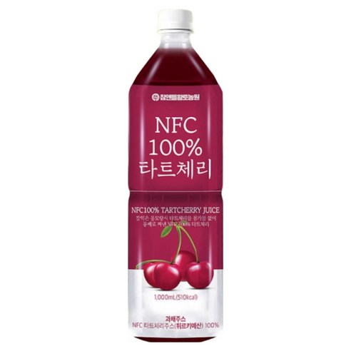 참앤들황토농원 NFC착즙 타트체리 주스, 1L, 1개