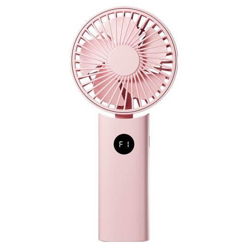 무쿠 5단 접이식 휴대용선풍기, 핑크, NCFA-FD2K-11-XF