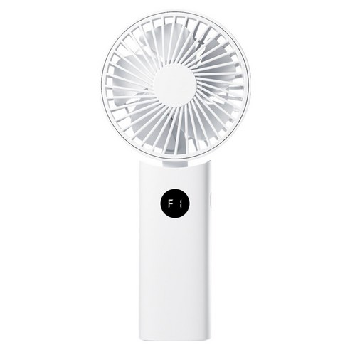 무쿠 5단 접이식 휴대용선풍기, 화이트, NCFA-FD2K-11-XF