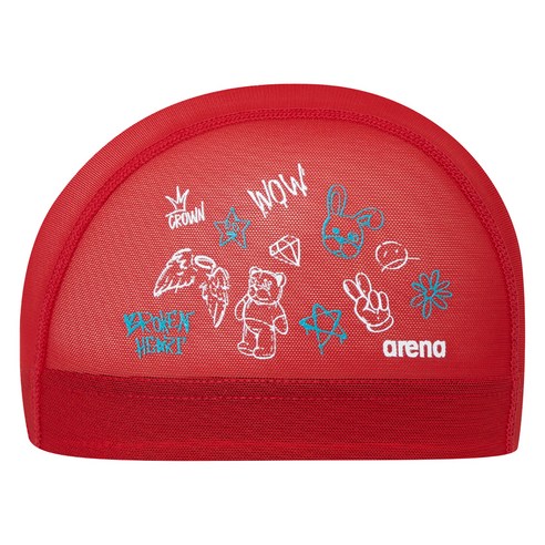 아레나 드로잉 메쉬수모 A6AC1AS12, 1개, RED