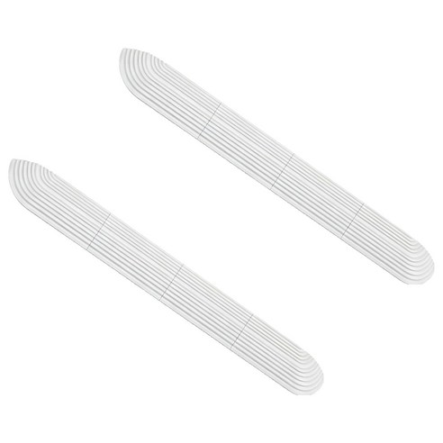 엠파이어 로봇청소기 방지 턱 넘기 문턱경사대 발판받침대, 화이트, 2개