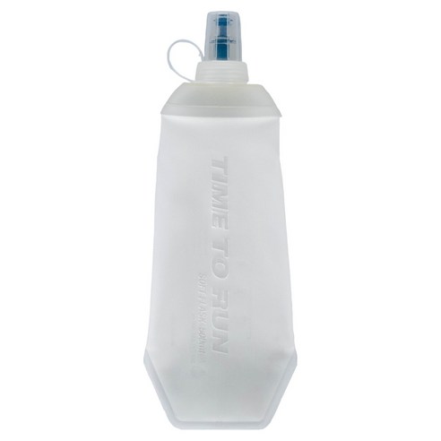 타임투런 소프트 플라스크 W-MX 러닝 물통 런닝 물병, 화이트, 1개, 500ml