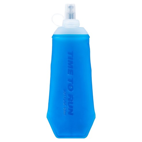 타임투런 소프트 플라스크 W-MX 러닝 물통 런닝 물병, 블루, 1개, 500ml