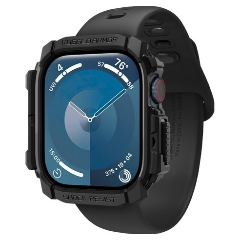 슈피겐 러기드아머2 케이스 46mm ACS10499, 매트블랙, 1개