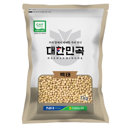 농협 대한민곡 백태, 1kg, 1개