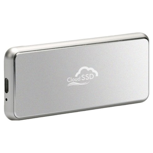 (주)한창코퍼레이션 외장 SSD CLOUD Portable SSD Pro, 실버, 500GB