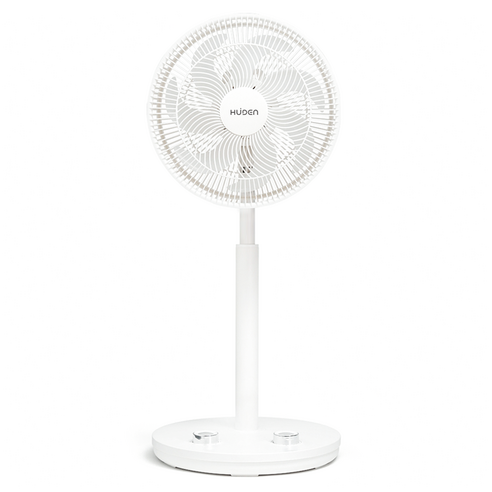 휴이든 7엽날개 써큘레이터 스탠드형 선풍기 35cm, HDF-14WH