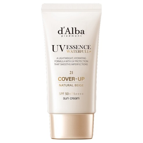 달바 워터풀 톤업 선크림 내추럴 커버 베이지 21호 SPF50+ PA++++, 50ml, 1개