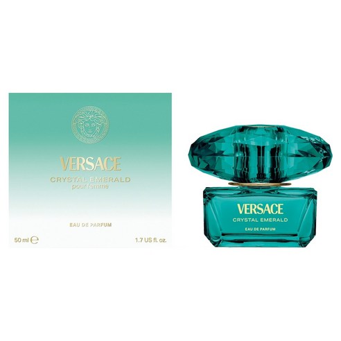 베르사체 크리스탈 에메랄드 오 드 퍼퓸, 1개, 50ml