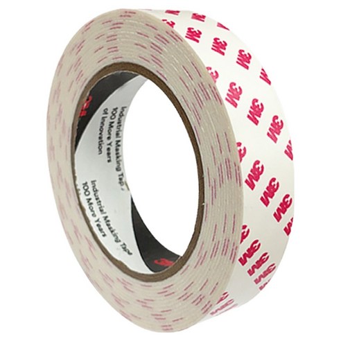 쓰리엠 다용도 스펀지 폼 양면 테이프 화이트 25mm x 4m, 1개