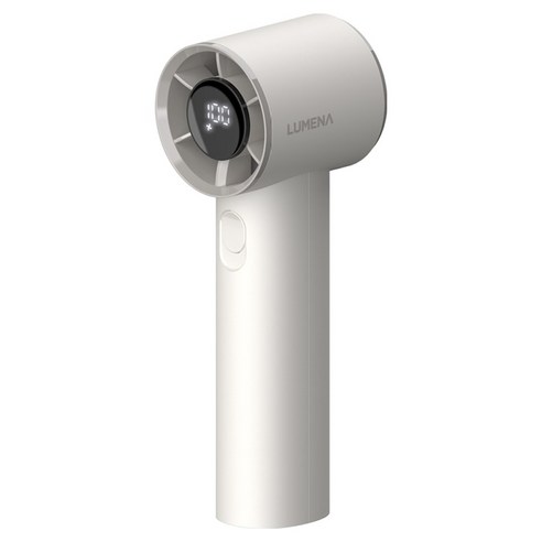 루메나 무선 휴대용선풍기, 크림 화이트, FAN JET MINI