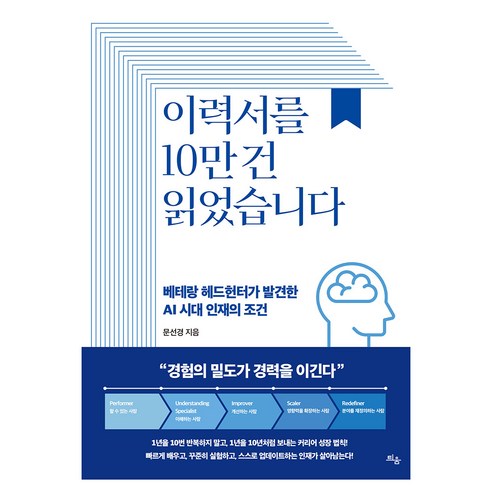 이력서를 10만 건 읽었습니다 페이퍼북, 틔움, 문선경