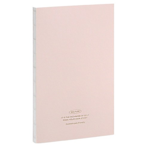 아이코닉 솔리튜드 B6 필사 라인노트, 02 POWDER PINK, 1개
