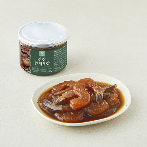 바른씨 간장 깐새우장, 250g, 1개