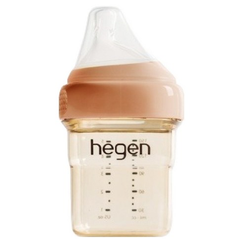 헤겐 PPSU 꼭지포함 애착젖병, 오번, 1개, 150ml