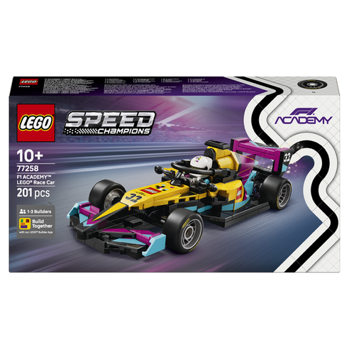 레고 스피드챔피언 F1 ACADEMYTM LEGO 레이스카 77258, 1개