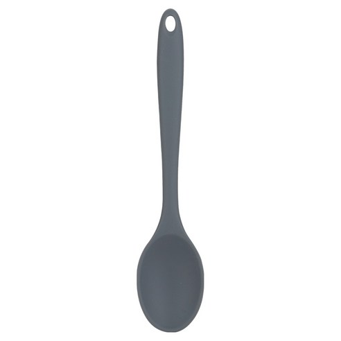 발룬피니 플래티넘 실리콘 미니 볶음스푼, 딥차콜, 1개