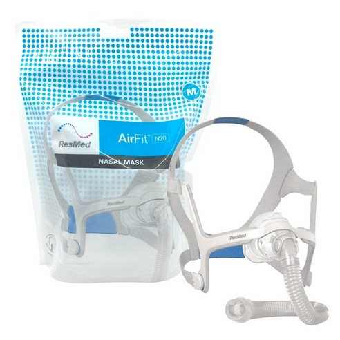 레즈메드 나잘마스크 풀세트 AirFit N20 Nasal Mask M 63524, Medium, 1개