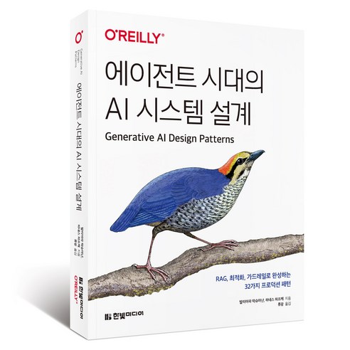 에이전트 시대의 AI 시스템 설계:RAG 최적화 가드레일로 완성하는 32가지 프로덕션 패턴, 한빛미디어, 발리아파 락슈마난, 하네스 하프케, 류광