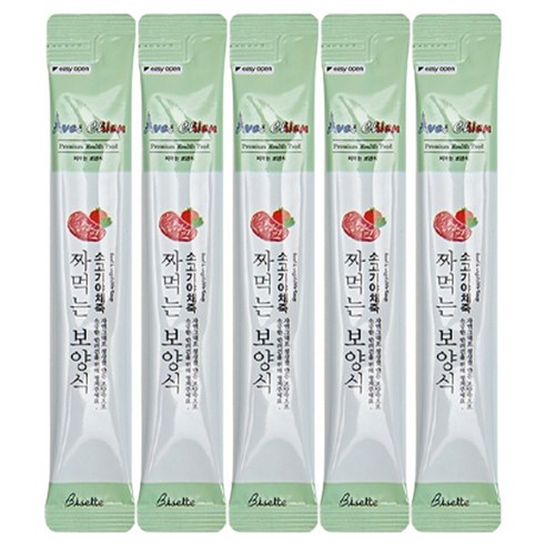 아벡시앙 강아지 짜먹는 보양죽 5p, 1개, 혼합맛(소고기/야채)