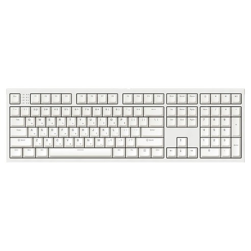 프리플로우 자석축 게이밍 유선 키보드, 화이트, archon M1 PRO 2 MAX, 퀵실버
