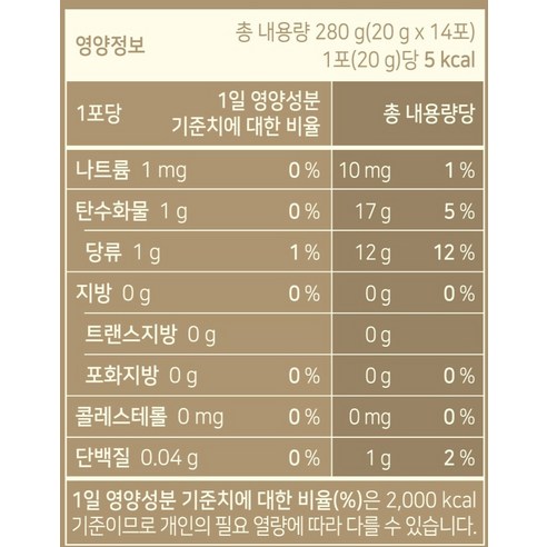 뉴트리코어 100% 볶은 맥문동 진액 14p 280g, 5개 실사용 후기 | 효과 있을까? - 상품 이미지 4