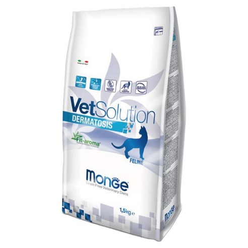 몬지 고양이 벳솔루션 더마토시스, 1.5kg, 1개, 피부/피모+알러지