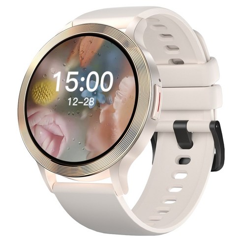 와피크 웨어러블 통화가능 스마트워치 S5 1.39 한글판, 골드, 3.5cm, GPS + 블루투스
