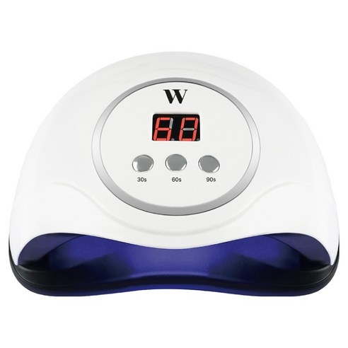 위드샨 프로 라이트 48W UV / LED 전문가용 젤네일 램프, 1개, 화이트