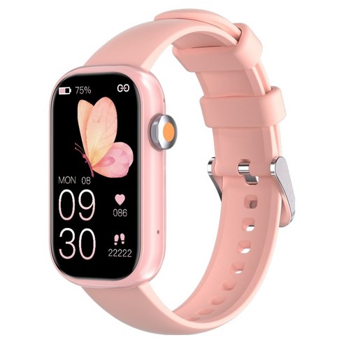 와피크 블루투스 스마트워치 한글판 X3, 골드, 3.7cm, GPS + 블루투스