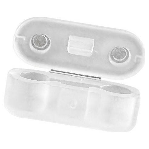 더원홈데코 버티컬 연결단추 20 x 7 mm, 30개, 투명