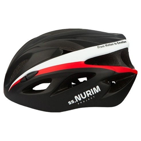 스포츠 경량 사이즈조절 헬멧 ss NURIM AERO S100, 블랙, 1개
