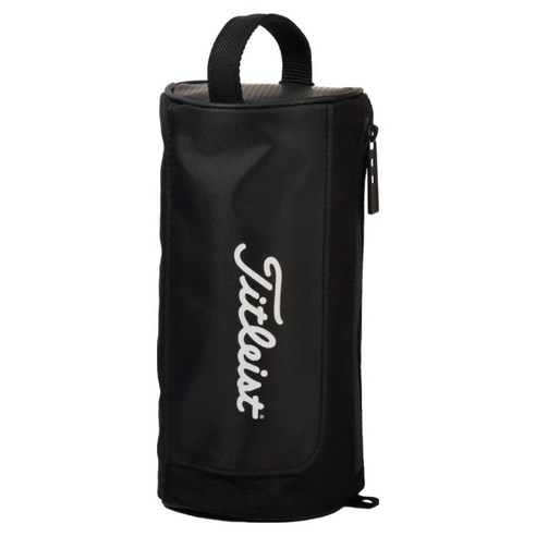 Titleist 넥스트 제네레이션 밸류어블 골프 파우치, 블랙 +  화이트, 1개