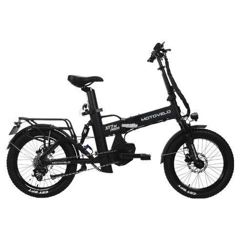 모토벨로 XT7M 프로3 DUAL 48V 20AH 전기자전거 500W 고객직접설치, 블랙, 알루미늄