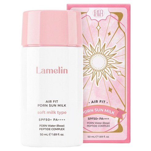 라멜린 에어 핏 피디알엔 선밀크 SPF50+ PA++++, 1개, 50ml