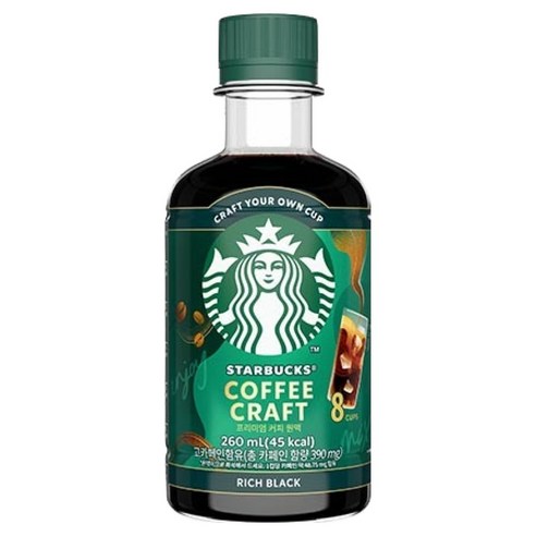 스타벅스 커피 크래프트 리치 블랙, 1개, 1개입, 260ml